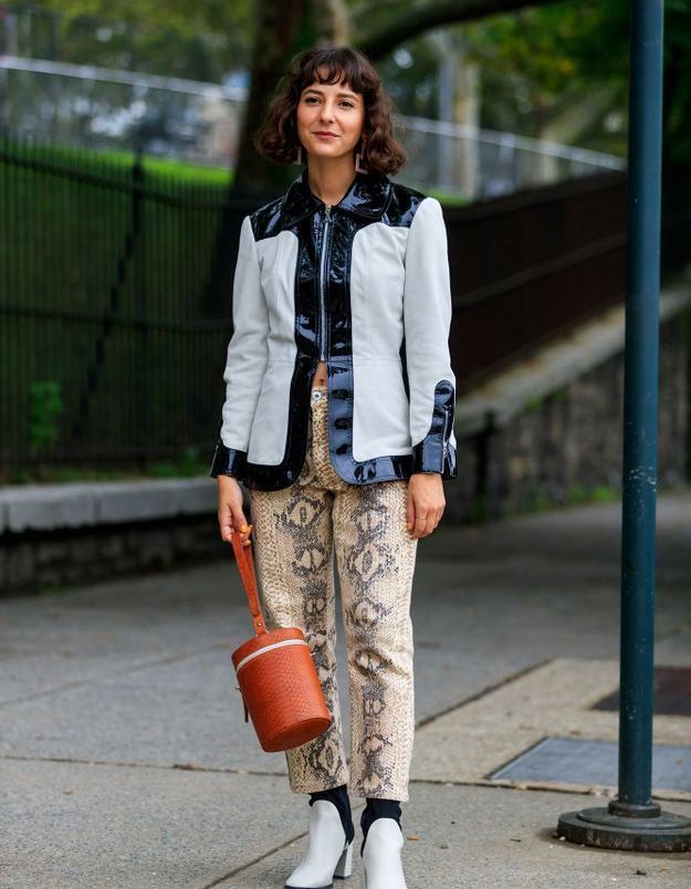 Un pantalon serpent