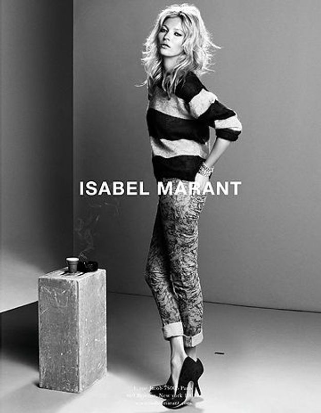 Kate Moss est la nouvelle égérie d’Isabel Marant