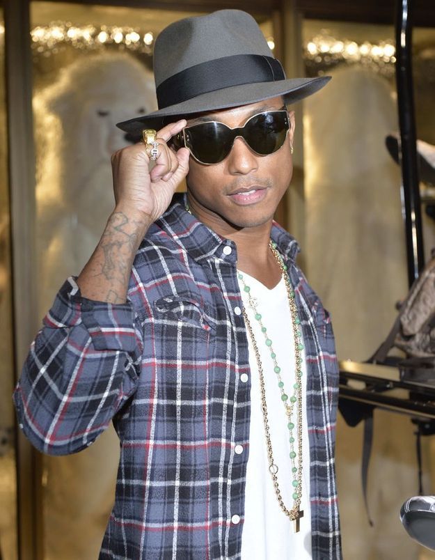 Pharrell Williams, " J'ai eu mes premières lunettes de soleil à 10 ans "