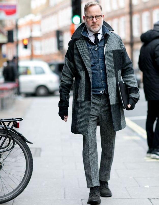  Look homme hiver  50 looks  hommes  hiver  Elle