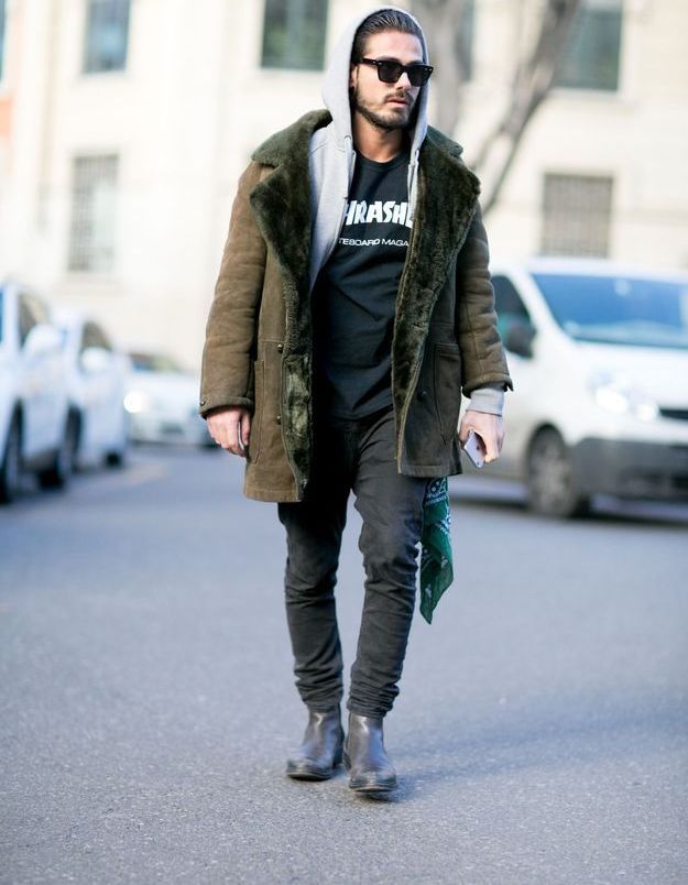 Look Homme Hiver 50 Looks Hommes Hiver Elle