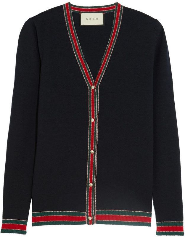  Cardigan  en laine Gucci 20 cardigans  qui nous aident  