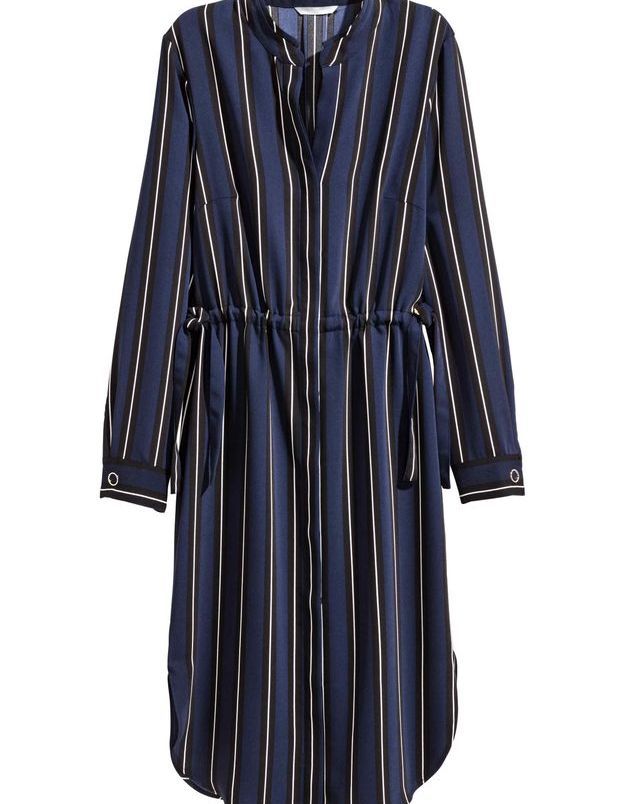 Robe boutonnée H&M Chic la robe boutonnée Elle