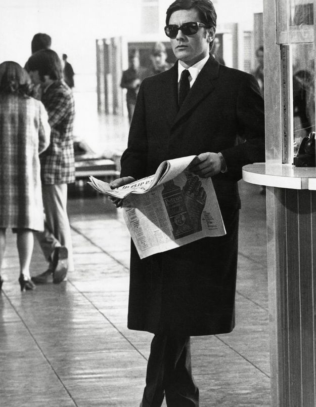Alain Delon - Les plus belles photos des acteurs mythiques du cinéma - Elle