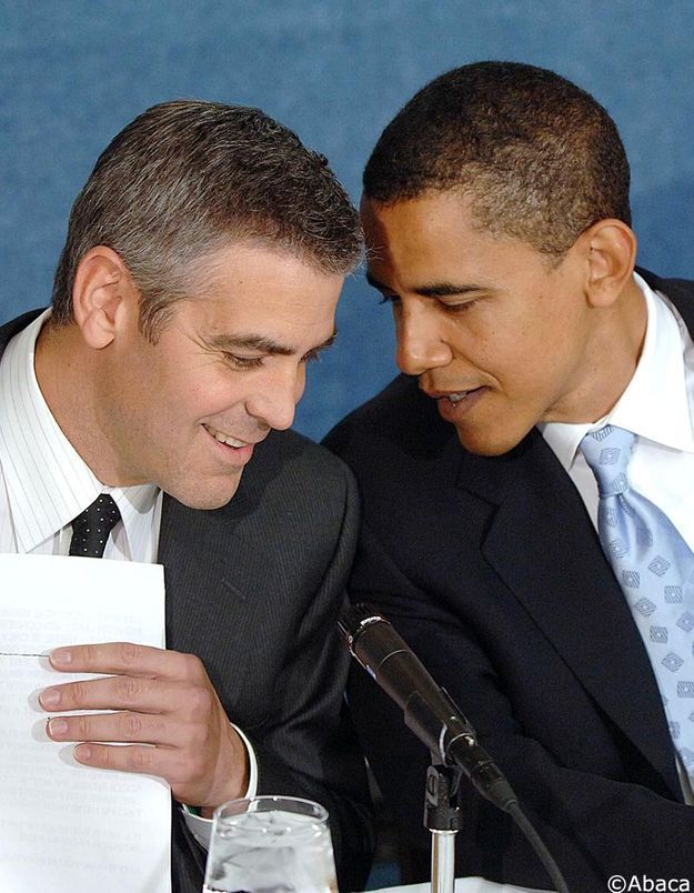 George Clooney récolte de l’argent pour Obama