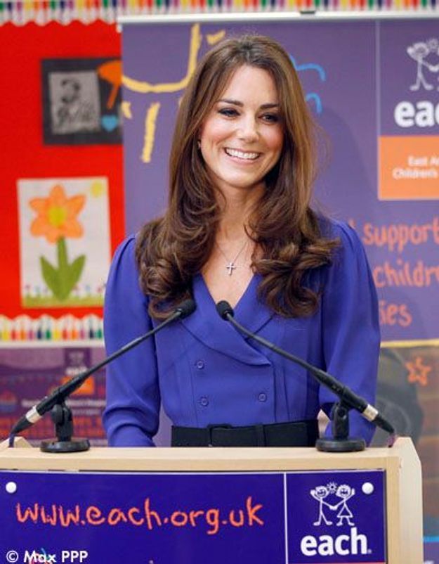 Kate Middleton : elle a prononcé son premier discours officiel !