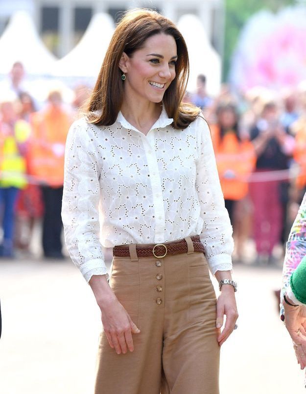 Kate Middleton improvise une petite danse aux côtés du prince William 