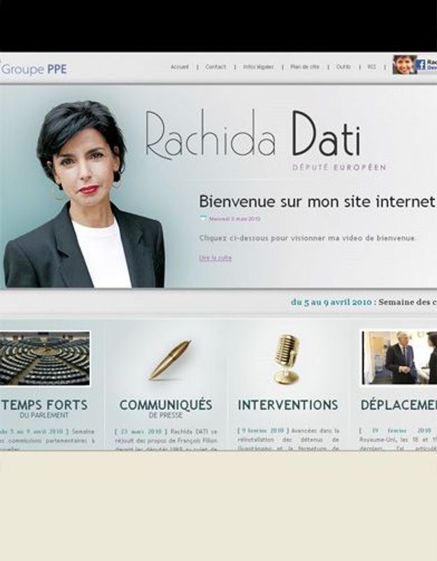 Rachida Dati nous explique l’Europe sur son nouveau site