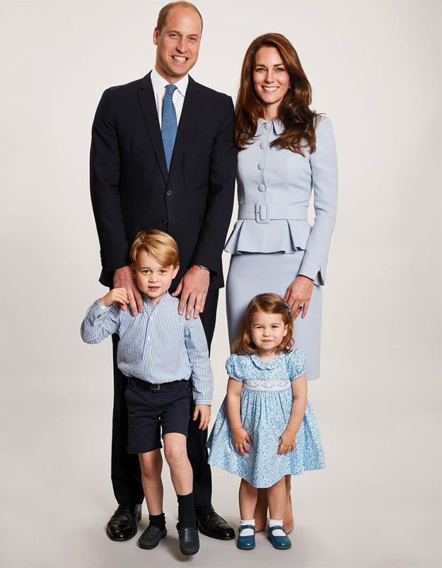 Will, Kate, George et Charlotte : découvrez leur portrait de famille