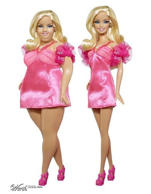 barbie taille