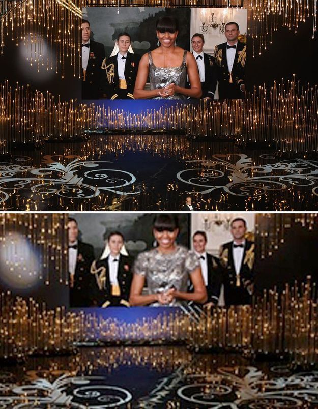 Oscars : un média iranien rhabille Michelle Obama