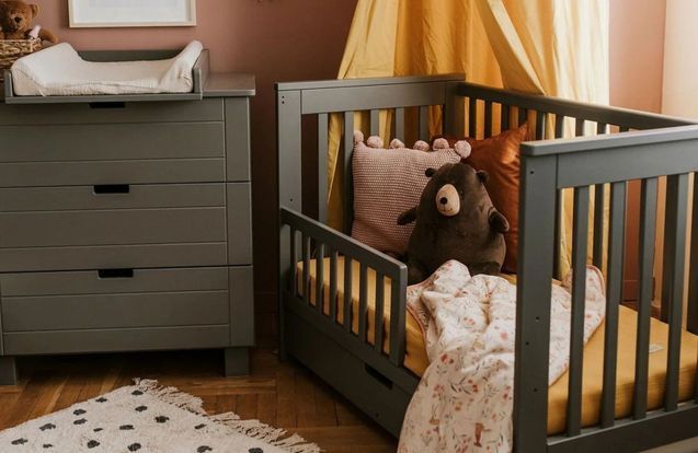 Idées déco pour la chambre avec lit bébé évolutif - Chambrekids