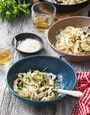 Crémeuse et ultra simple : cette recette de poireaux façon carbonara remplace mes pâtes du dimanche soir