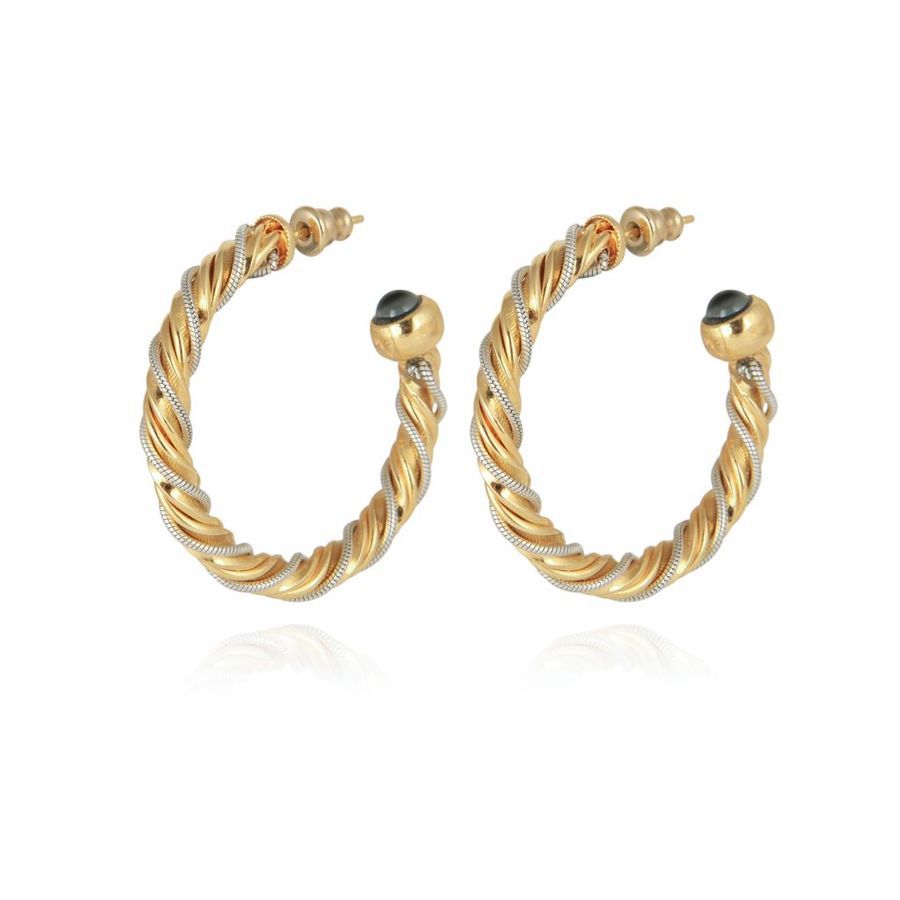 Creoles dorees Gas Bijoux - Voici les tendances bijoux de 2022