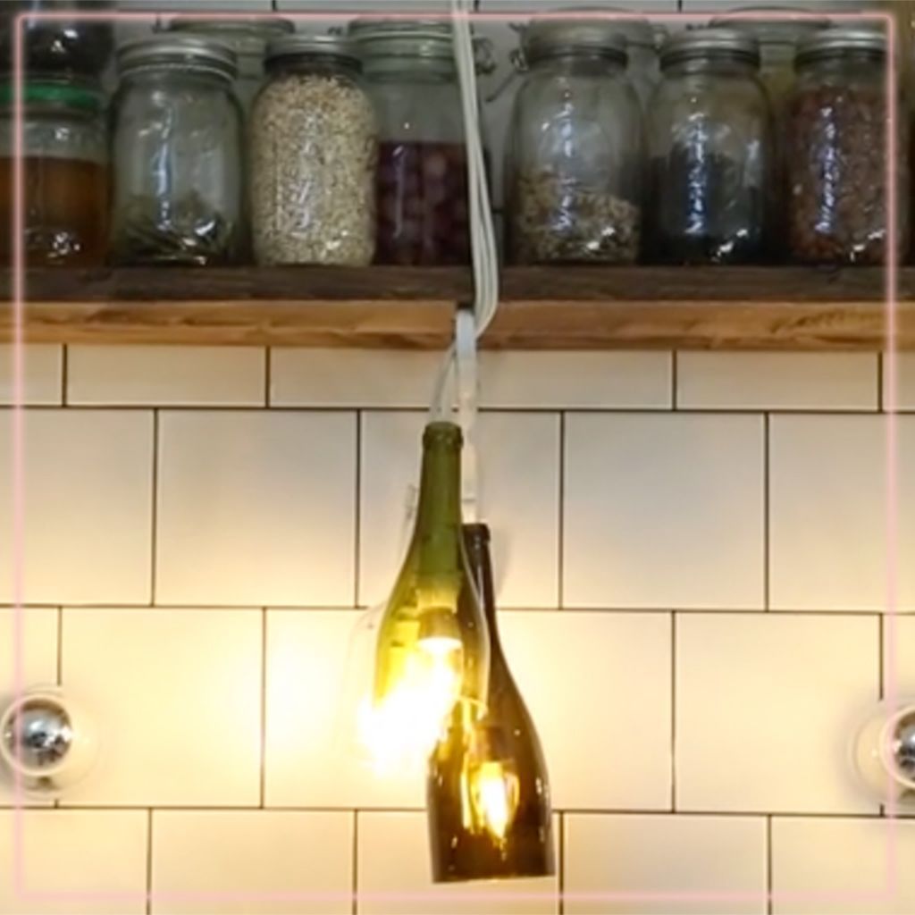Fabriquer Une Lampe Avec Des Bouteilles Elle Decoration
