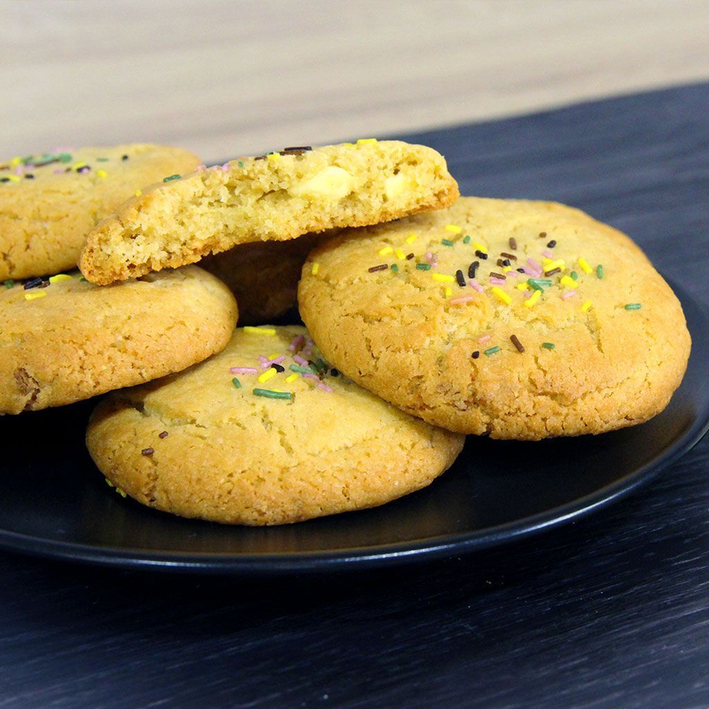 Cookies Au Chocolat Blanc La Recette De La Youtubeuse Roxane Elle A Table