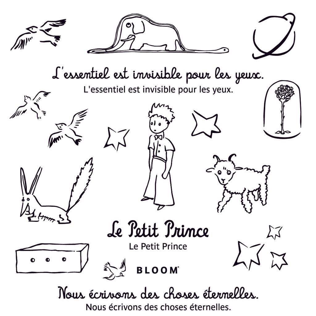 Tatouage Petit Prince Noir Et Blanc It Pièce : les tatouages éphémères du Petit Prince by Bloom - Elle