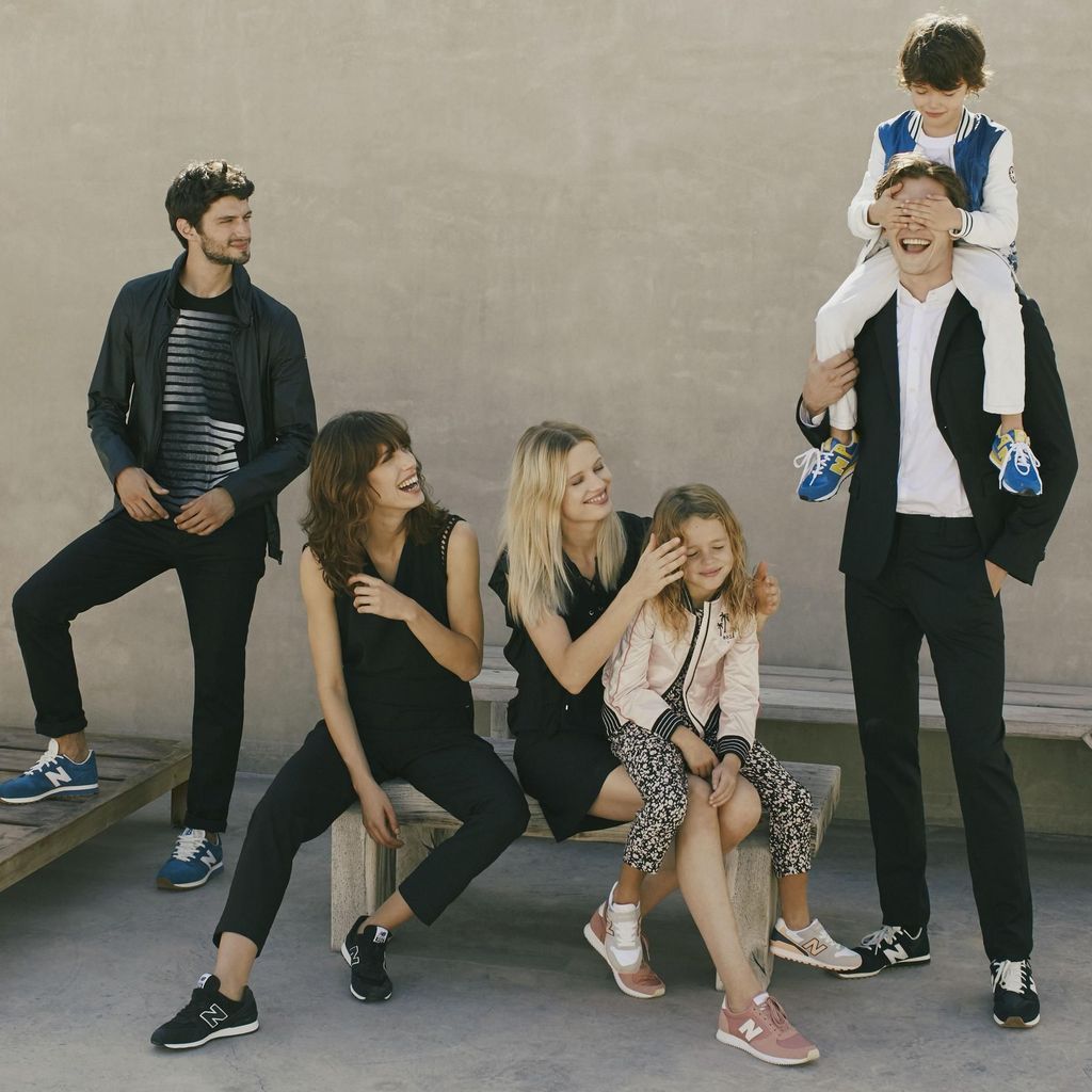 Tropezón Humano kiwi L'instant mode : IKKS x New Balance, la collab' de sneakers qui habille  toute la famille - Elle