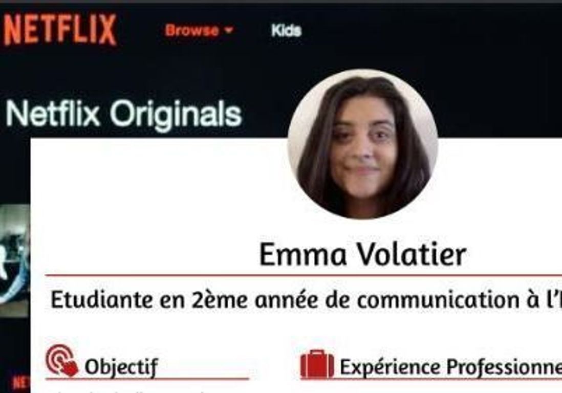 Fan De Series Elle Reussit A Attirer L Attention De Netflix Avec Son Etonnant Cv Elle Active Plus d'exemples de curriculum vitae. netflix avec son etonnant cv