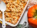 La recette conviviale du crumble poulet et potimarron de Laurent Mariotte