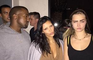 Déroutant : les sourcils décolorés de Kim Kardashian 