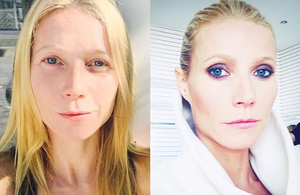 Gwyneth Paltrow : son selfie avant/après l’étape make-up