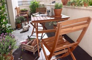 Jardins de ville et petites terrasses : 40 meubles sympas