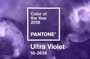 L’Ultra violet, la couleur de 2018 par Pantone qui nous laisse perplexe