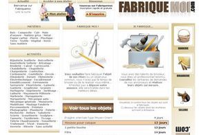 Ouverture du site internet  www.fabriquemoi.com