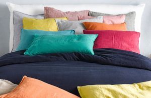 Le linge de lit s'habille de couleurs vives !