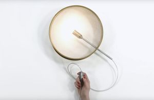 DIY : comment fabriquer une lampe avec un tamis