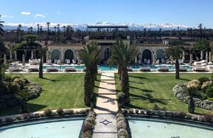 Le Palais Ronsard à Marrakech, le nouvel hôtel de luxe de la Palmeraie