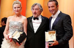 Jean Dujardin et Kirsten Dunst : meilleures interprétations à Cannes