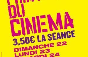 Printemps du cinéma : toutes les séances à 3.50 euros !