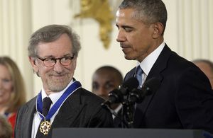 Steven Spielberg honoré par Barack Obama