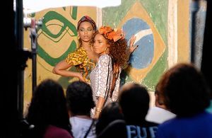 Regardez Beyonce et Alicia Keys sur le tournage de leur clip