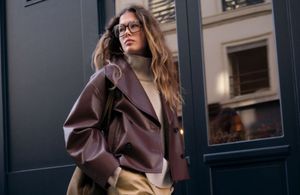 Cette veste effet cuir est la plus vendue chez Vanessa Bruno en ce moment