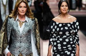 Carla Bruni et Monica Bellucci : supermodels pour Dolce & Gabbana