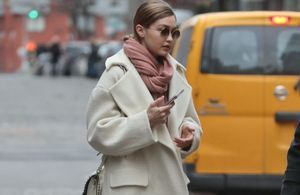 Gigi Hadid : on s’inspire de son look pastel pour affronter l’hiver