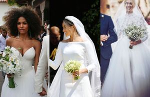 Meghan Markle, Chiara Ferragni, Tina Kunakey… : les plus belles robes de mariée de 2018