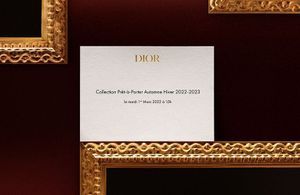 Suivez le défilé Dior automne-hiver 2022-2023 en direct