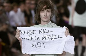 Fashion Week: un mannequin déclenche la polémique chez Rick Owens