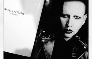 Marilyn Manson, le nouveau visage de Saint Laurent ?