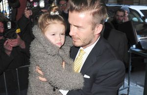 Harper Beckham, baby fashionista en robe Bonpoint