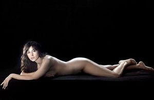 Monica Bellucci à nu