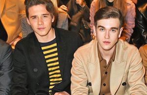 Brooklyn Beckham rencontre le fils Adjani à la Fashion Week de Londres