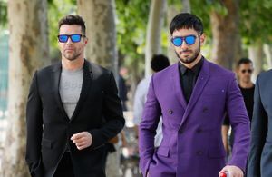 Fashion Week : Ricky Martin et son mari, Joe Jonas et Alain-Fabien Delon au défilé Berluti