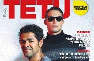 Jamel Debbouze cover boy du magazine gay Têtu