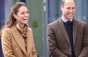 Kate Middleton et le prince William, duo radieux en Écosse 