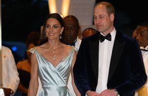 Kate Middleton et le prince William, en tenue de soirée pour leur dernière nuit aux Bahamas 
